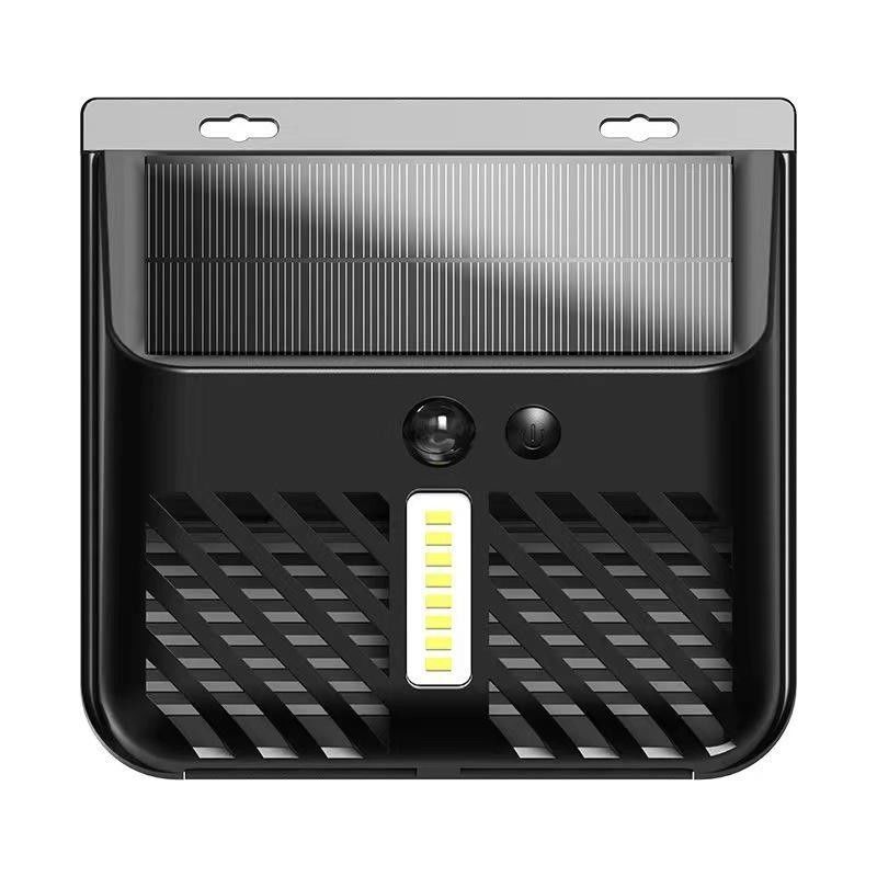 Sensor de movimento PIR Lâmpada solar contra mosquitos Repelente de insetos Material ABS contra moscas