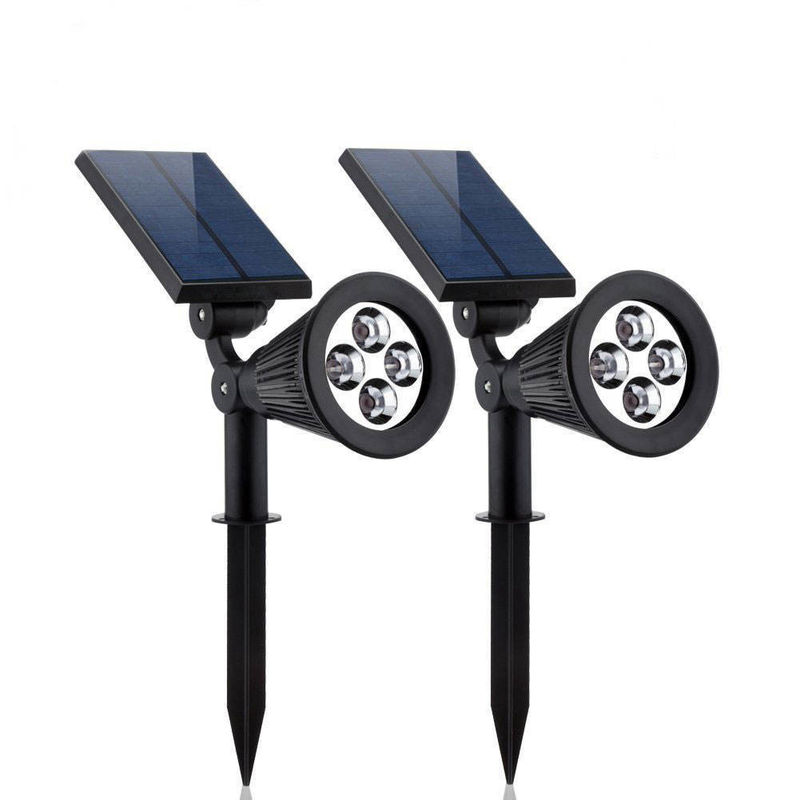 Lâmpadas de paisagem de mudança de cor RGB montadas na parede com classificação IP44
