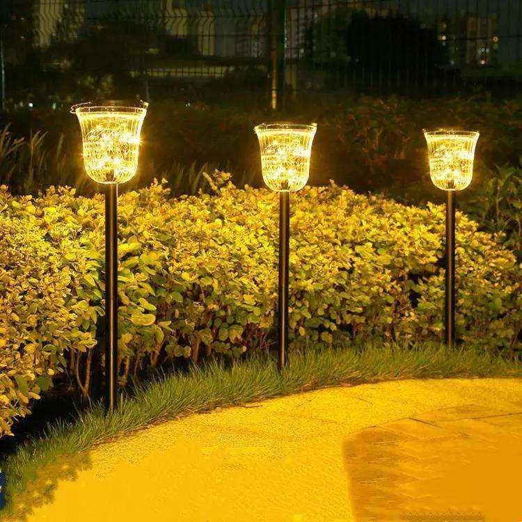 Lâmpada solar para jardim IP65