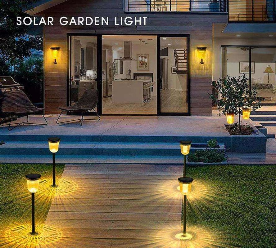Lâmpada solar para jardim IP65
