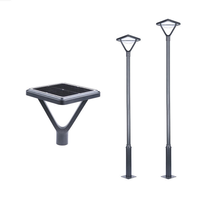 1- IP65 resistente à água luz solar de jardim exterior para iluminação de postes de cercas de paisagem