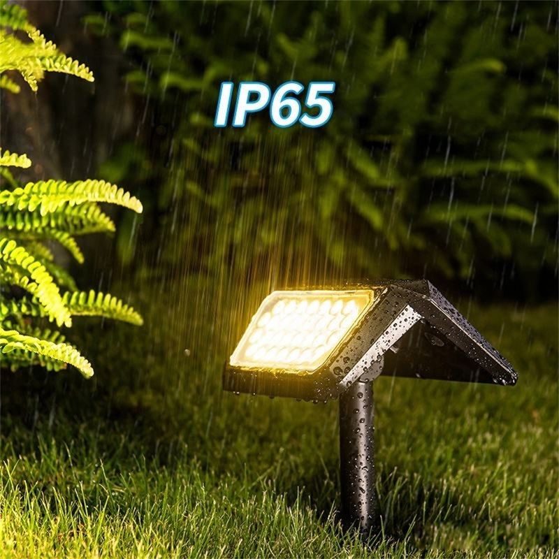 Lâmpada de inundação de jardim de energia solar para pátio, passagem de carro, piscina, entrada de voltagem V DC 5,5 V