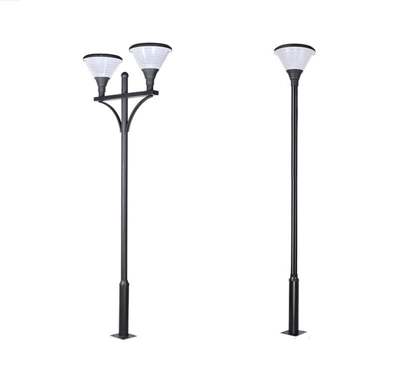 Iluminação de postes à prova d'água Portão de luz solar de jardim
