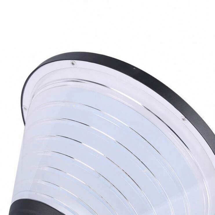 Iluminação de postes à prova d'água Portão de luz solar de jardim
