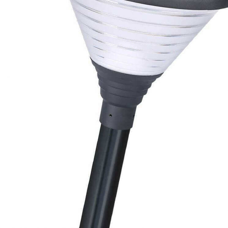 Iluminação de postes à prova d'água Portão de luz solar de jardim