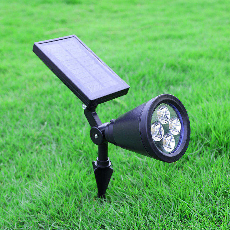 Lâmpada LED de detector de movimento sem fio exterior de luz solar de economia de energia com painel solar