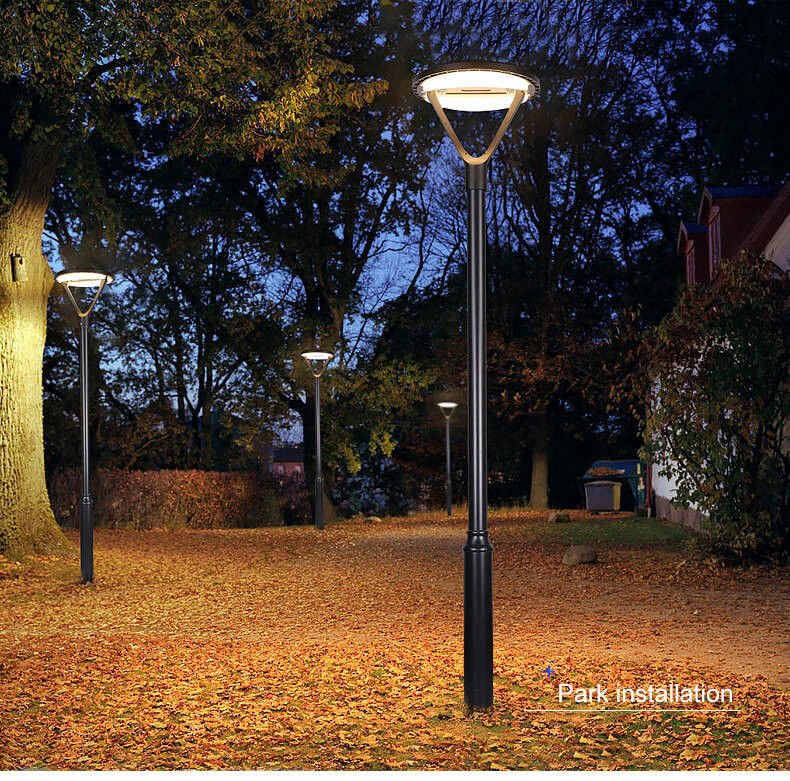 Lâmpada de rua LED solar IP65 Iluminação de item de energia de paisagem Iluminação exterior LED Iluminação de jardim