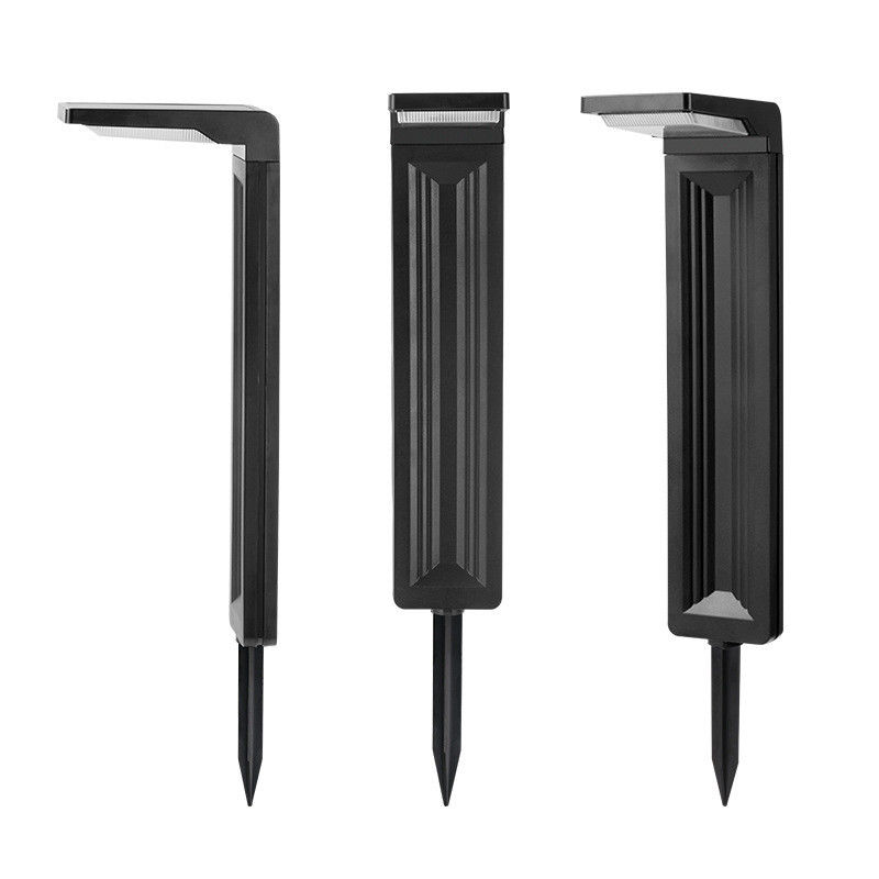 IP64 Lâmpadas solares de solo à prova d'água para jardim ao ar livre ligadas e desligadas automaticamente