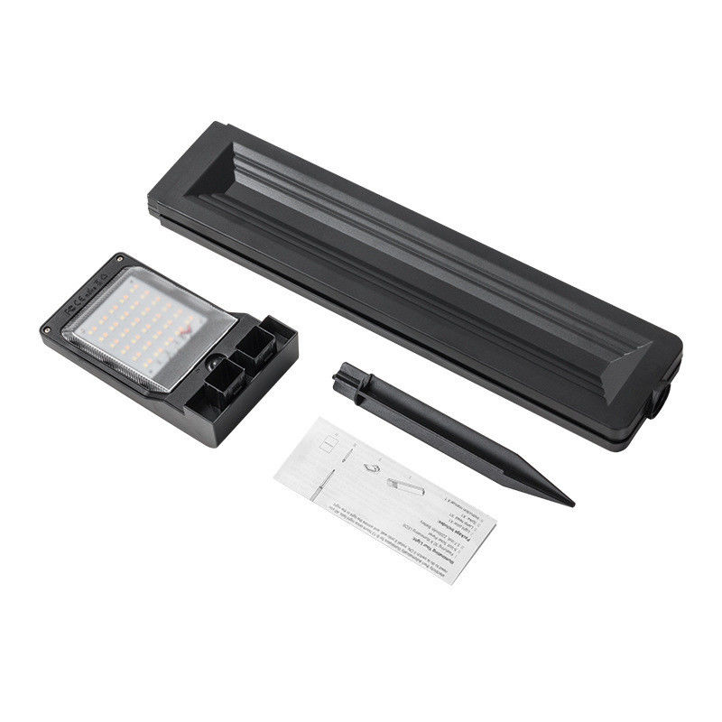 IP64 Lâmpadas solares de solo à prova d'água para jardim ao ar livre ligadas e desligadas automaticamente