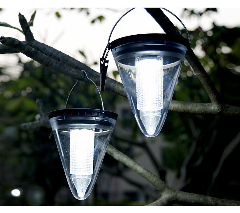 Lâmpada solar para iluminação de paisagens ao ar livre 48000 horas de vida útil