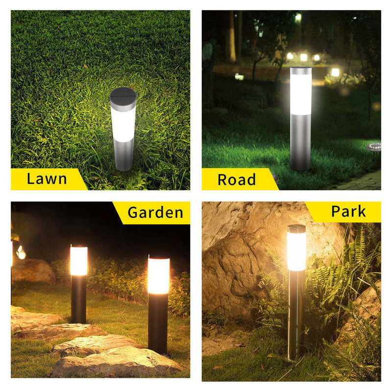 Lâmpada solar de jardim de rua painel solar IP65 à prova d'água lâmpada de parede varanda garagem