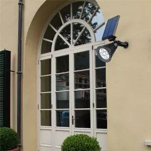 Classe IP44 e 40000 Lâmpadas LED Solares de Vida útil para Moda de Jardim ao Ar Livre