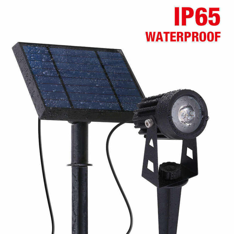 90lm/w Lâmpada Eficiência luminosa Alumínio Solar Jardim LED Luz para paisagem e árvore