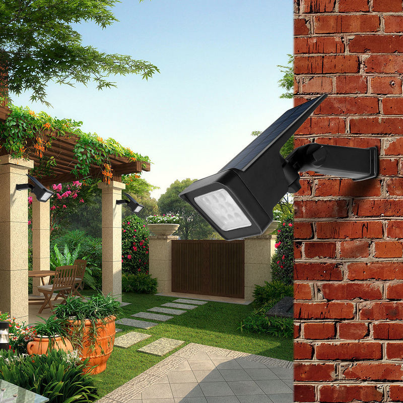 5000K Temperatura de Cor Luzes de Ponto Solar Bollard para Design de Jardim ao Ar Livre Perfeito