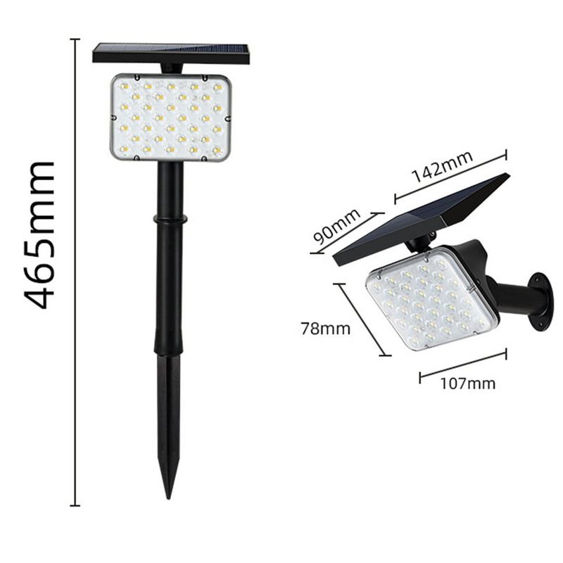 Lâmpadas fotovoltaicas LED para jardim IP65 Iluminação de palco de paisagem à prova d'água