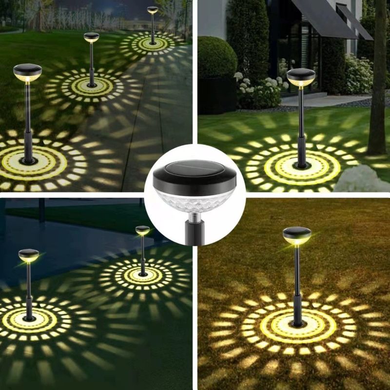 Solar G Outdoor Led Garden Villa Landscape Light com e 85lm lâmpada Fluxo luminoso