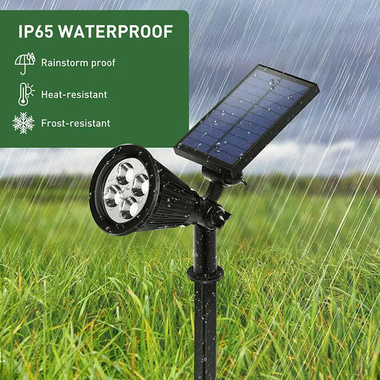 200 Lm Bollard Compound Led Abraço Árvore Solar Paisagem ao ar livre Spotlight Luz Corda Jardim