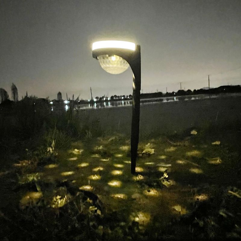 1.2V LED Solar Terra Lâmpadas de Decoração de Caminho para Jardim Caminho de jardim Paisagem de gramado