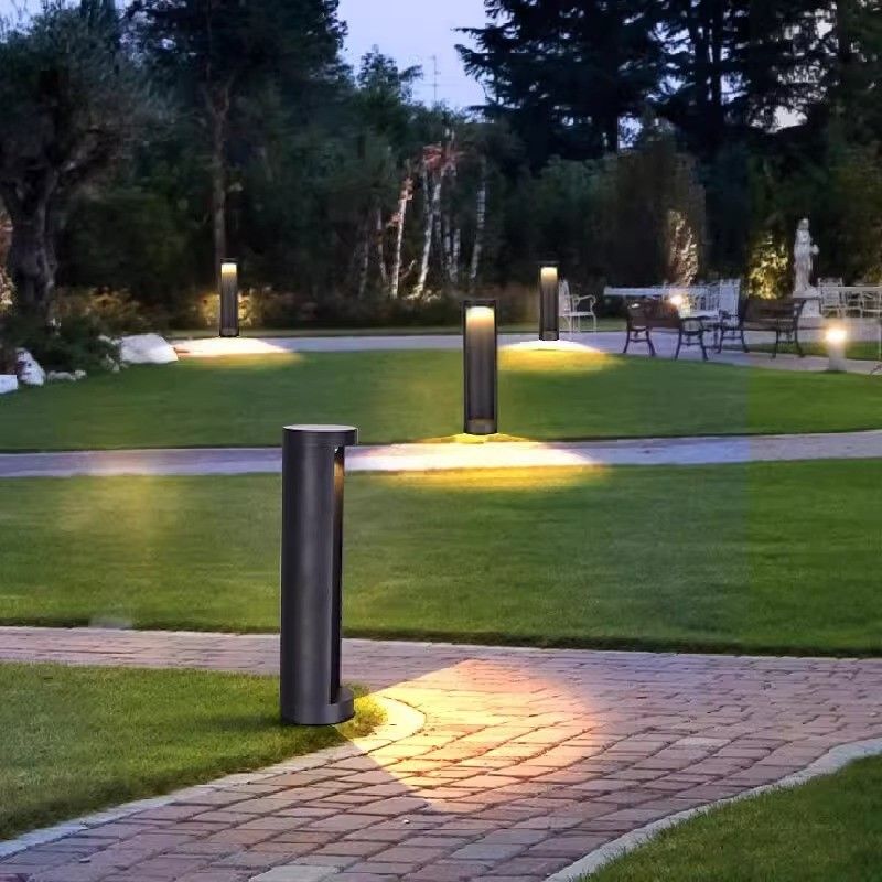 Moderno IP65 resistente à água alumínio COB LED 10W jardim luz de gramado para iluminação exterior