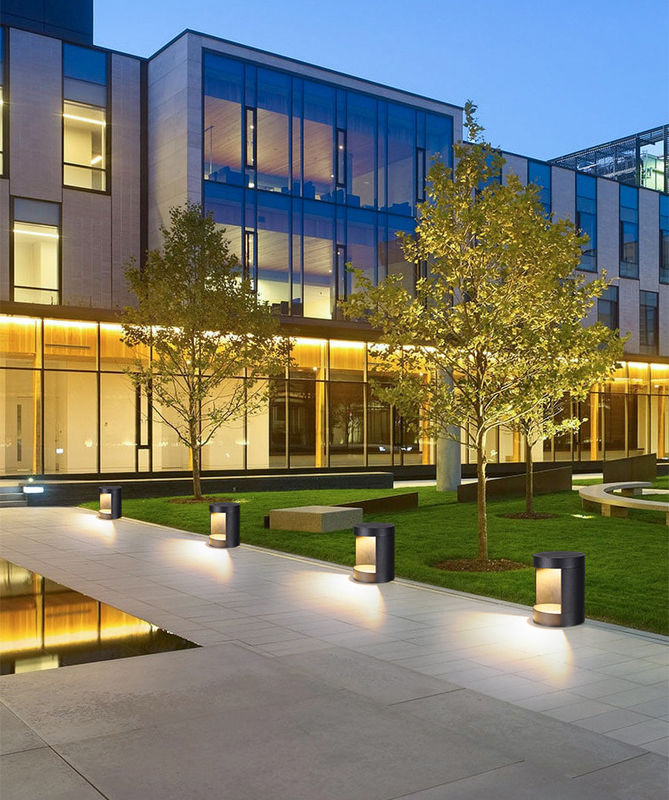 Moderno IP65 resistente à água alumínio COB LED 10W jardim luz de gramado para iluminação exterior