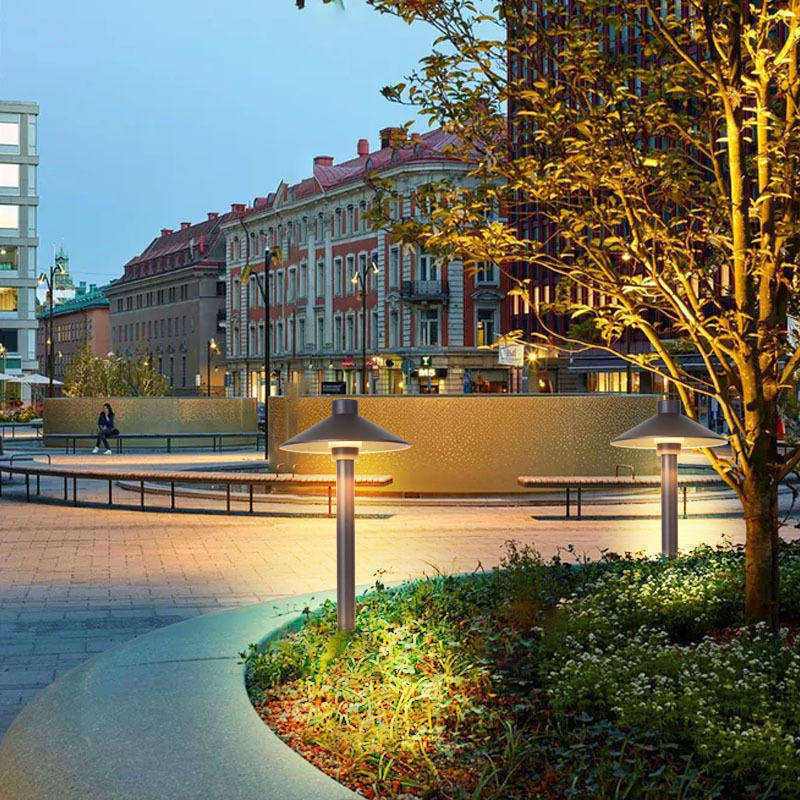 Jardim ao ar livre Luz de paisagem de baixa voltagem Iluminação de caminhos de relva com alimentação solar