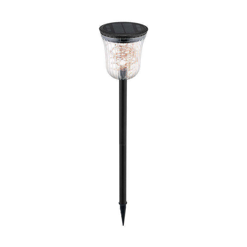 Lâmpada de jardim solar decorativa com eficiência luminosa de 60lm/w e tempo de carga de 50000