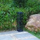 50000 horas de vida útil Sensor de movimento solar Lâmpadas de jardim de gramado com suporte de atenuador