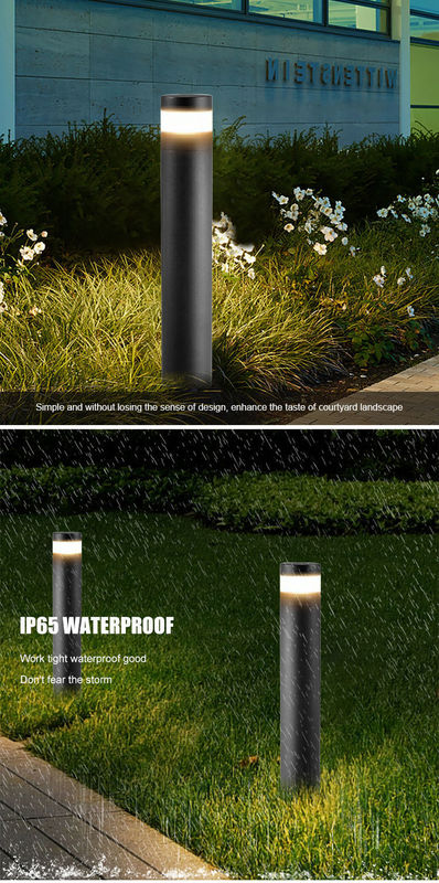 Alumínio 5Watt Led Bollard Light Ideal para iluminação exterior no jardim e caminho