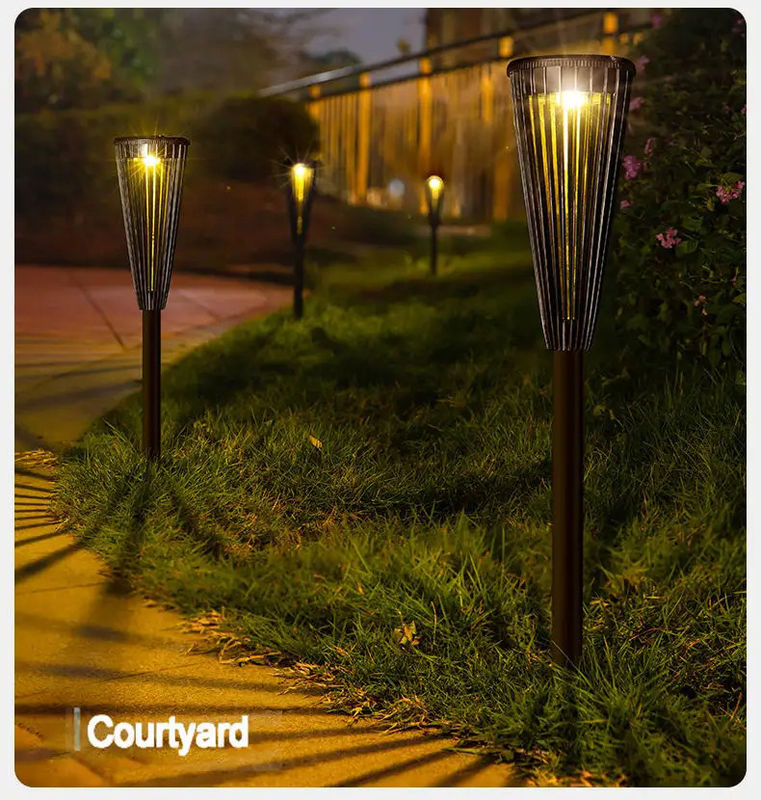 Solar Garden Street Light Forjado Estaca de Ferro para Cero Carga de Elétrica no Dia dos Namorados