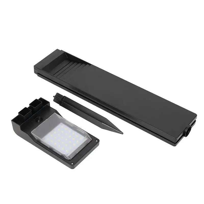 Lâmpada solar LED de 200 fluxo luminoso para iluminação de jardim ao ar livre no jardim da rua