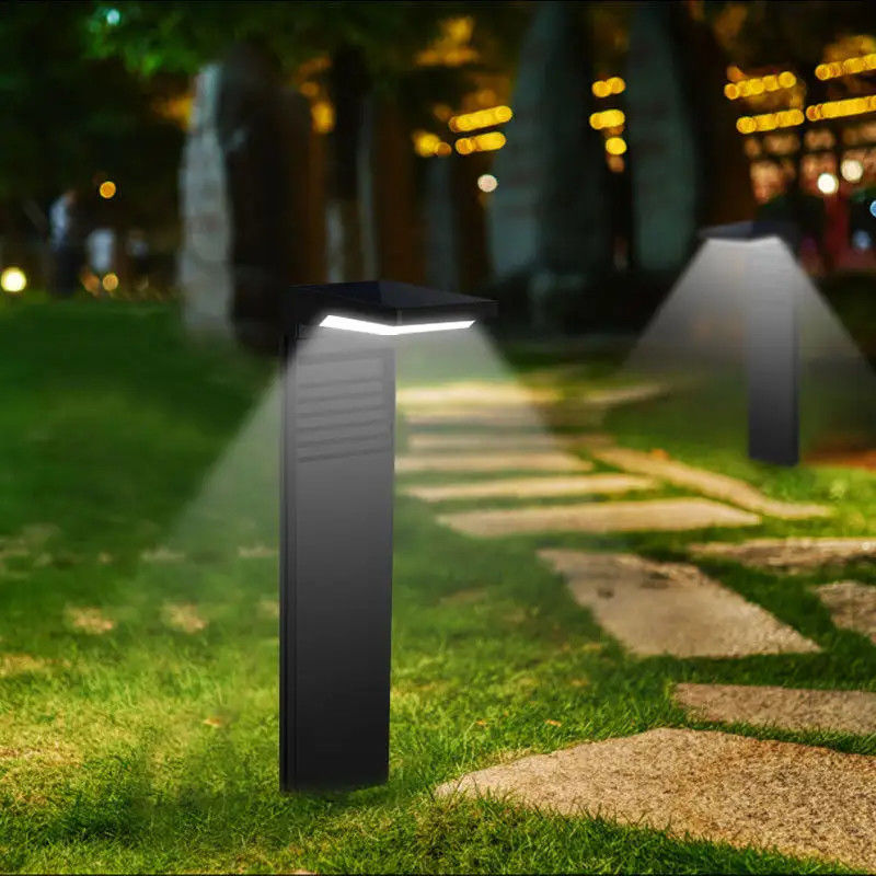 Lâmpada solar LED de 200 fluxo luminoso para iluminação de jardim ao ar livre no jardim da rua
