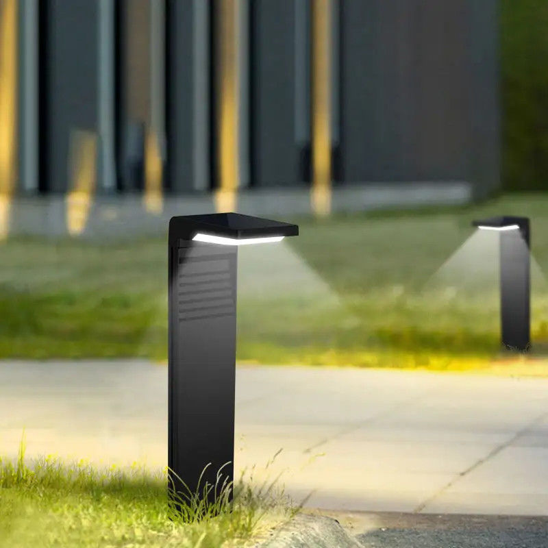 Lâmpada solar LED de 200 fluxo luminoso para iluminação de jardim ao ar livre no jardim da rua