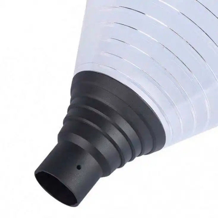 360° Ângulo de feixe Fabricação profissional Luz de pilar solar para iluminação de postes externos