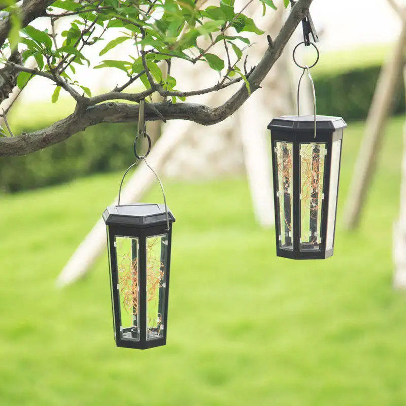 Lâmpadas de jardim solar para jardim de paisagem LED Lâmpadas solares alimentadas Tempo de carregamento 50000