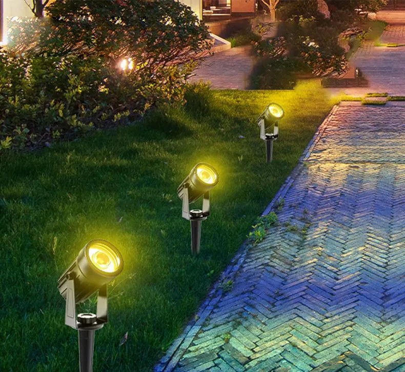 Luz solar de jardim exterior ABS PC All In One Pillar Led Wall Fence Impermeável 2024