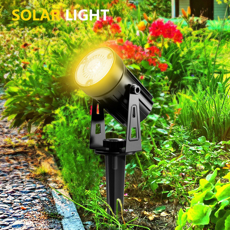 Luz solar de jardim exterior ABS PC All In One Pillar Led Wall Fence Impermeável 2024