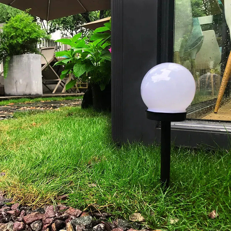 2700K Lâmpadas de bola solar brancas e suaves à prova d'água para pátio de jardim