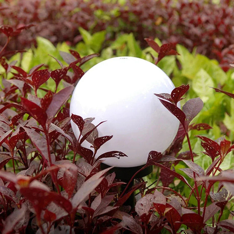 2700K Lâmpadas de bola solar brancas e suaves à prova d'água para pátio de jardim
