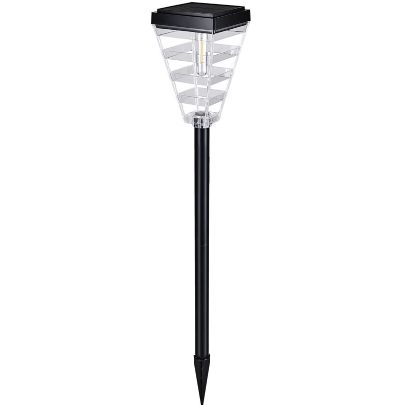 Iluminação de pátio exterior Iluminação de jardim solar para decoração de jardim