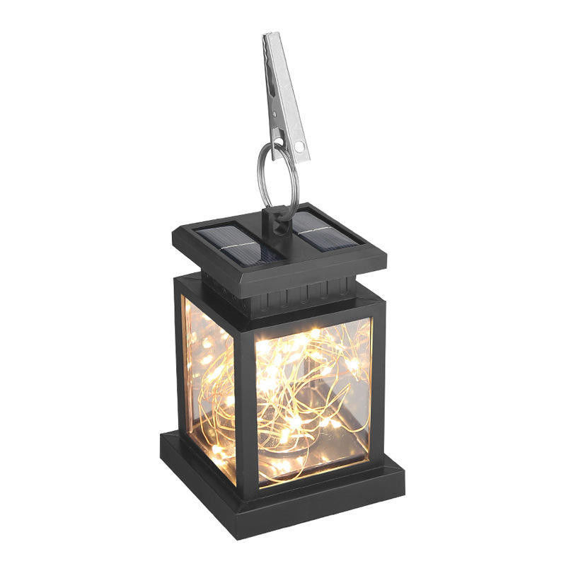 Casa Jardim Pendente Árvores Luzes noturnas LED Luzes solares Decoração de jardim ao ar livre Pendente