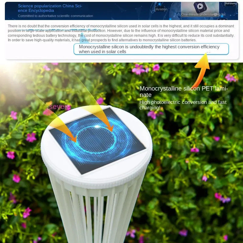 Lâmpadas modernas de exterior eficiência luminosa 85lm / w para saída de jardim oculto
