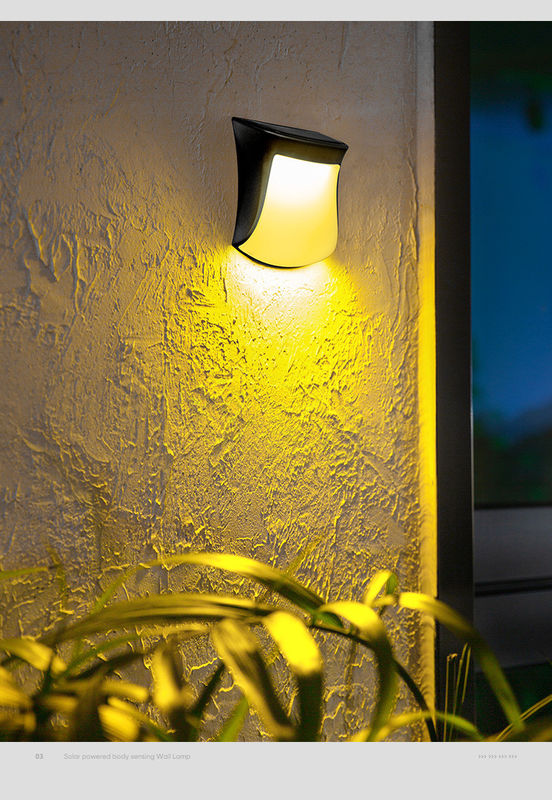 ABS Luz solar para jardim 1- Impermeável Cercas de jardim exterior Decoração de jardim doméstico