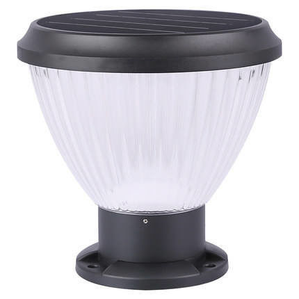 Iluminação solar de jardim Porta de pilar Luz LED para jardim Paisagem Decoração de pátio