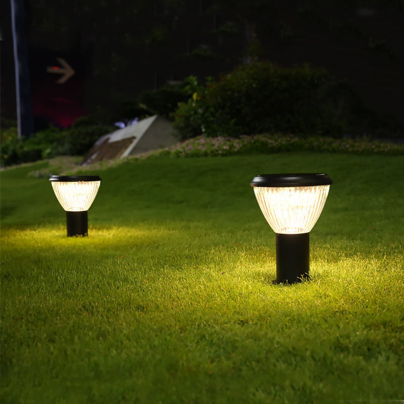 Iluminação solar de jardim Porta de pilar Luz LED para jardim Paisagem Decoração de pátio