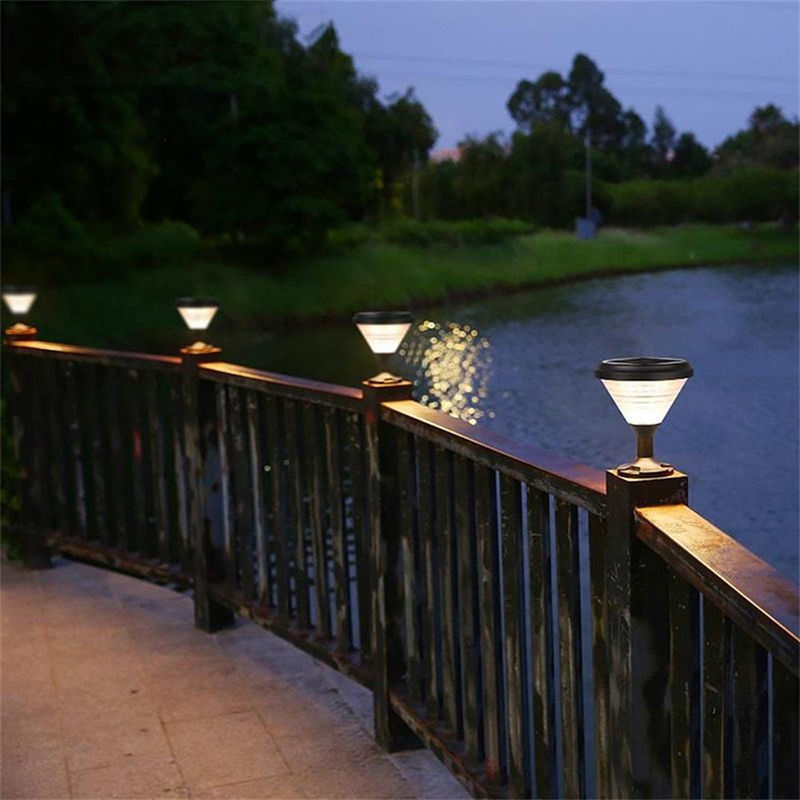 Alta eficiência luminosa luz solar LED para decoração de jardim à prova d'água e brilhante