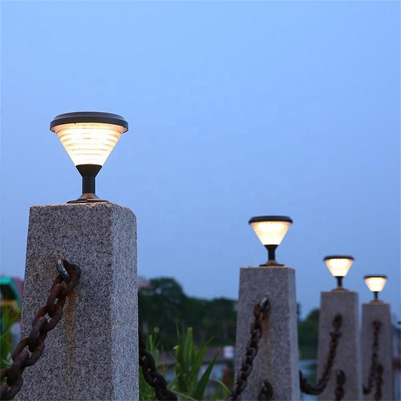 Alta eficiência luminosa luz solar LED para decoração de jardim à prova d'água e brilhante