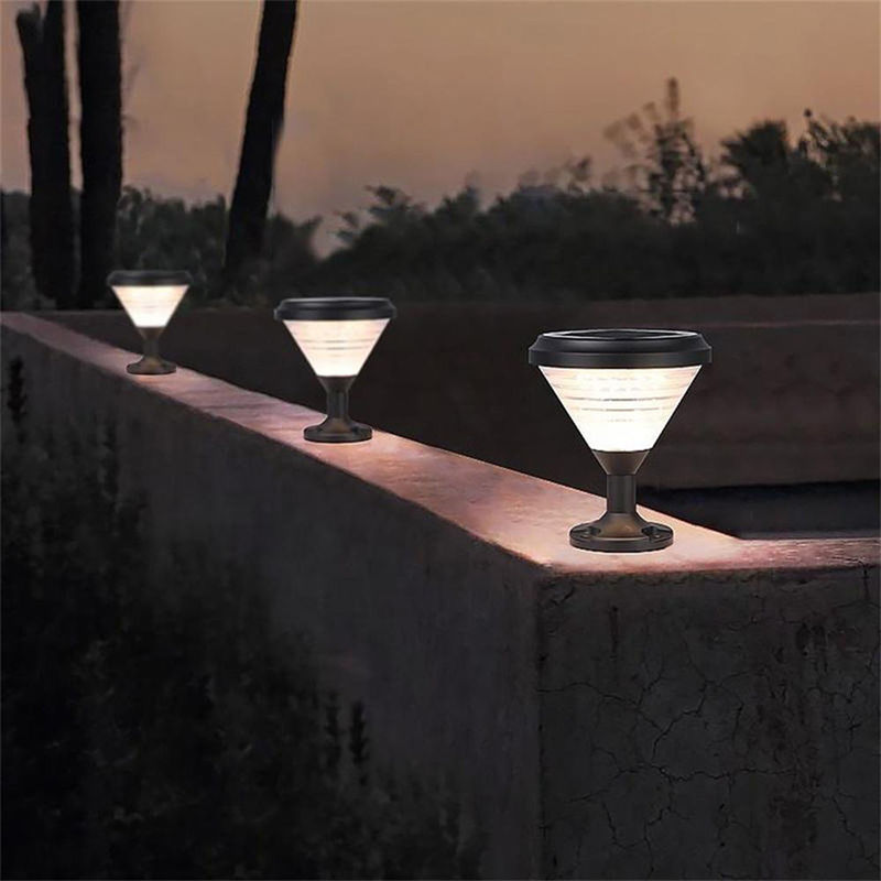 Alta eficiência luminosa luz solar LED para decoração de jardim à prova d'água e brilhante