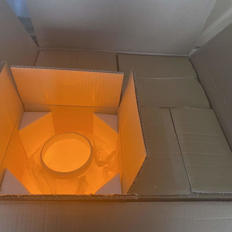 360° ângulo de feixe redondo plástico vedação solar post luzes com temporizador remoto e 3 cores