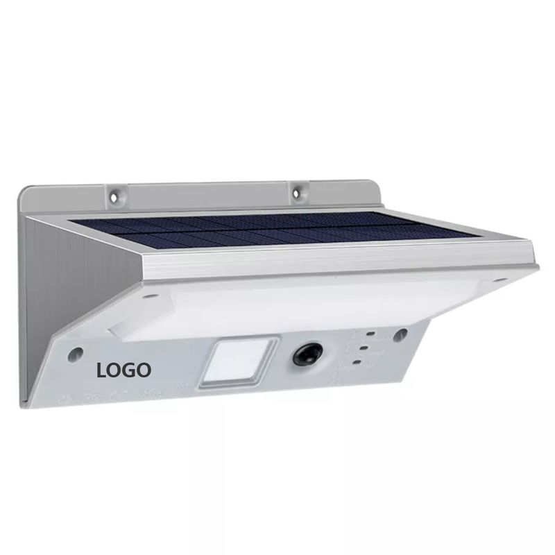 Lâmpada de parede com sensor de movimento solar de segurança exterior com e Fabricação profissional
