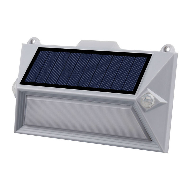 Fornecimento de energia solar 18 leds sensor de movimento luz de parede para segurança e durabilidade ao ar livre